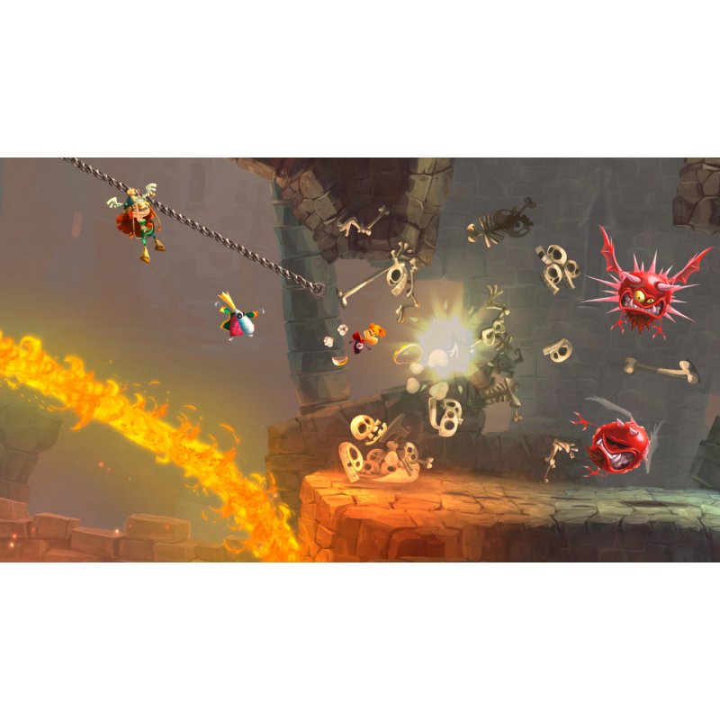 Ubisoft Rayman Legends (Xbox One) Standard Danois, Allemand, Néerlandais, Anglais, Espagnol, Finlandais, Français, Ita