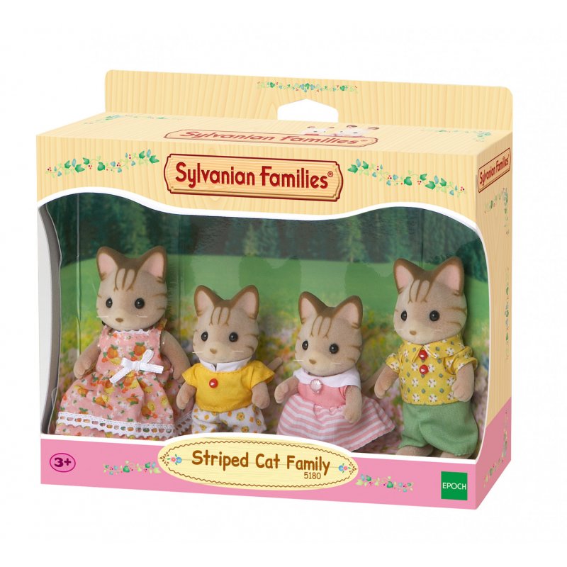 Sylvanian Families La famille Chat Tigré