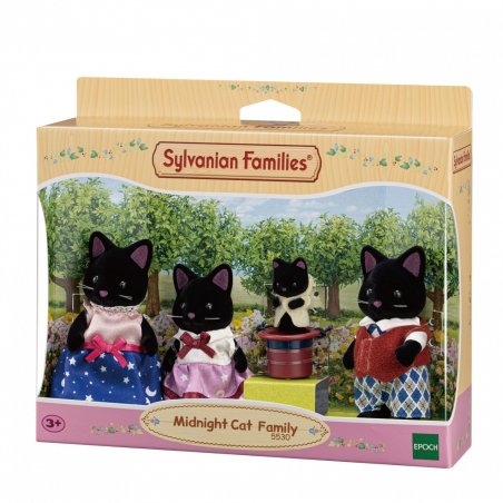 Sylvanian Families - Midnight Cat Family (5530)