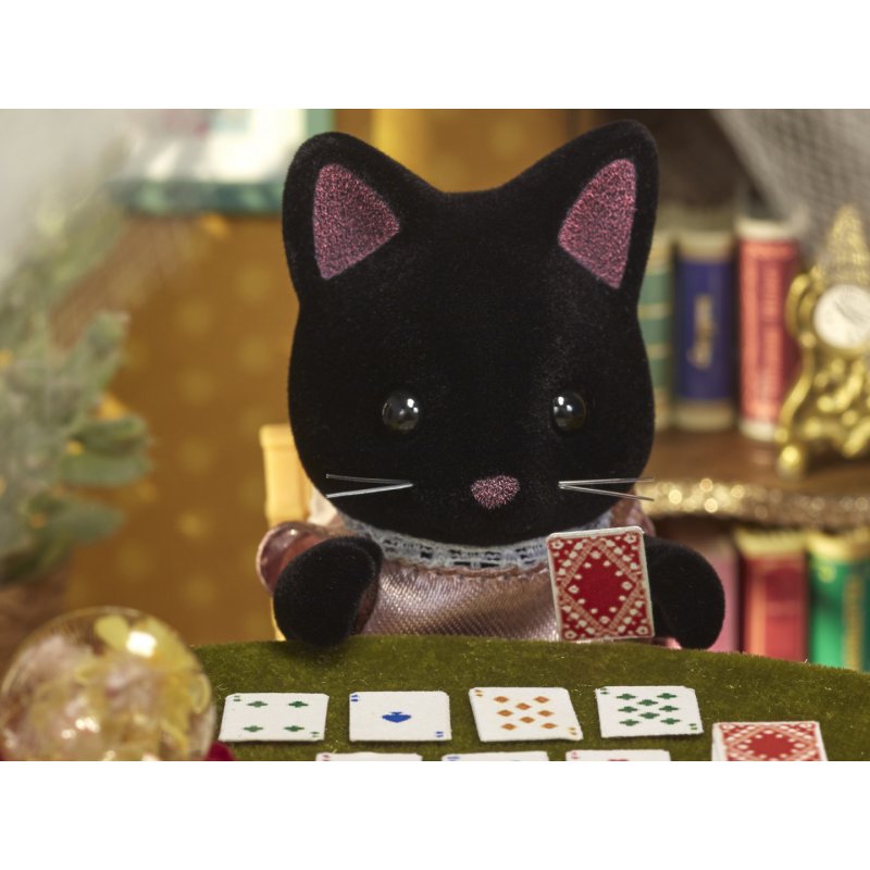 Sylvanian Families Midnight Cat Family