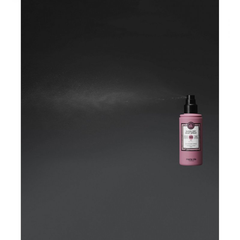 Maria Nila Quick Dry Heat Spray aérosol capillaire de protection contre la chaleur 150 ml
