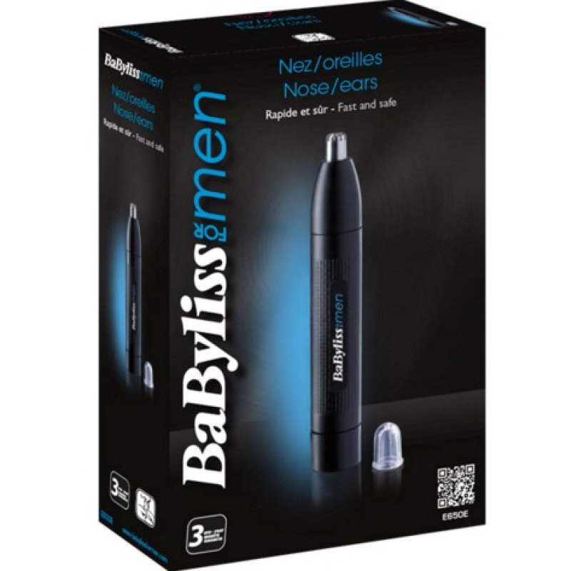 BaByliss E650E tondeuse de précision Noir