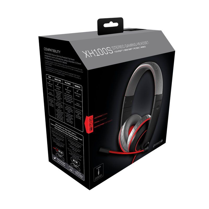 Gioteck XH-100S Wired Stereo Headset (PC,MAC, PS4, XONE)