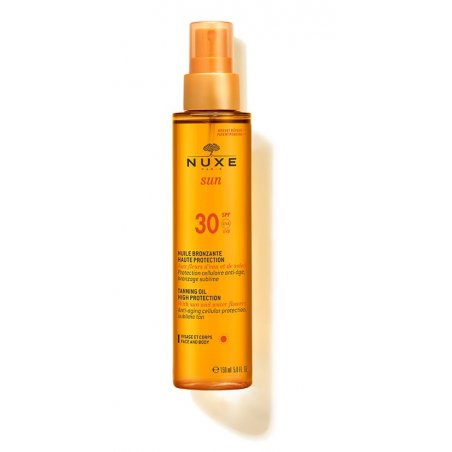 NUXE Bronzing Oil High Protection SPF 30 150 ml