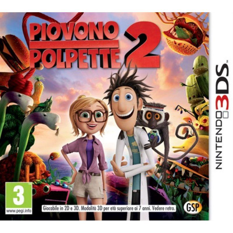 Avanquest Piovono Polpette 2 (3ds) (it.) Standard Italian Nintendo 3DS