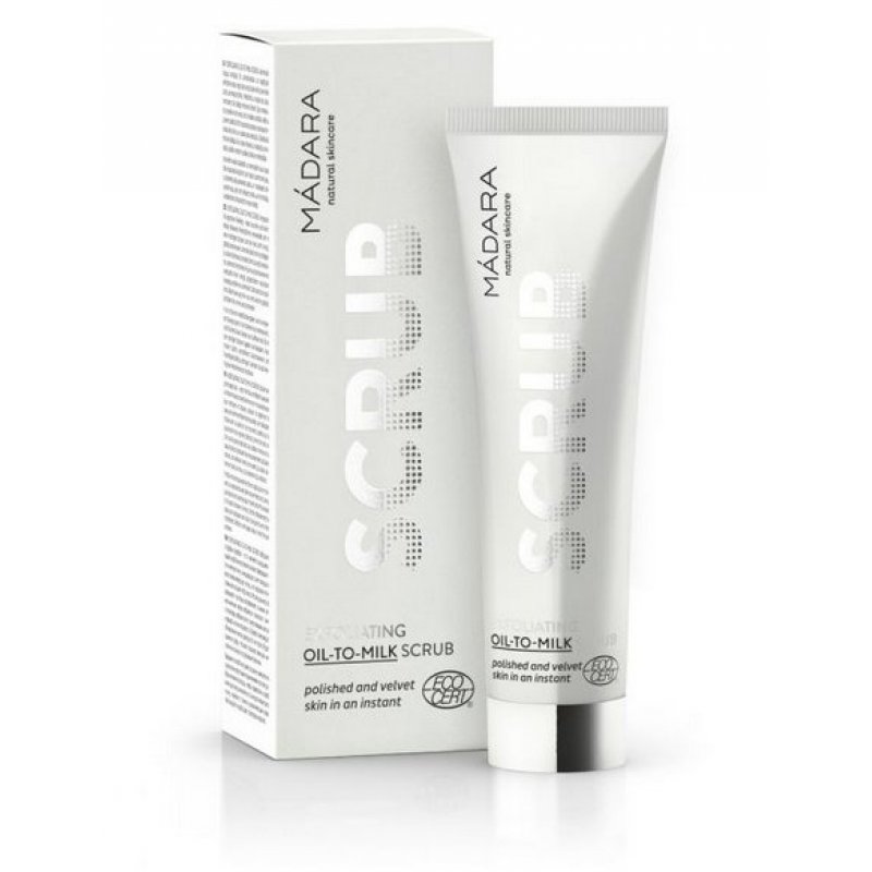 MÁDARA Cosmetics Exfoliating Oil-To-Milk scrub 60ml