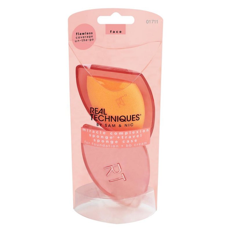 Real Techniques compatible - Miracle Complexion Sponge + Case