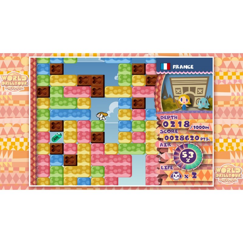 BANDAI NAMCO Entertainment Mr. DRILLER DrillLand Standard Anglais Nintendo Switch