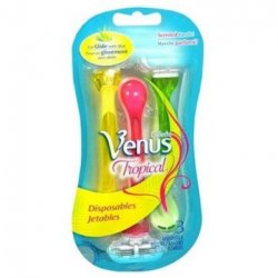 Gillette compatible - Venus  Tropical 3'S Disposable Razors