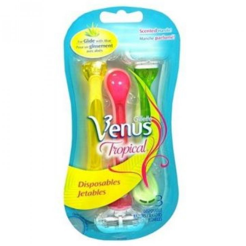 Gillette compatible - Venus  Tropical 3'S Disposable Razors