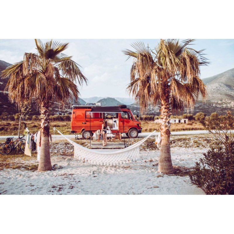 AMAZONAS AZ-1026100 hammock Hanging hammock 3 person(s) Cotton, Polyester White