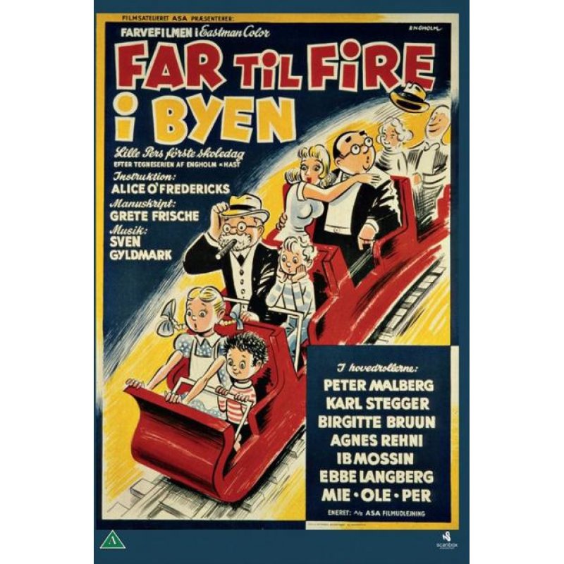Nordisk Film Far til fire i byen DVD Danish