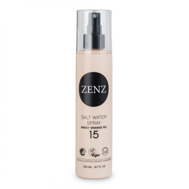 ZENZ Organic No.15 Salt Water Spray Sweet Orange Medium Hold Hair spray Women 200 ml