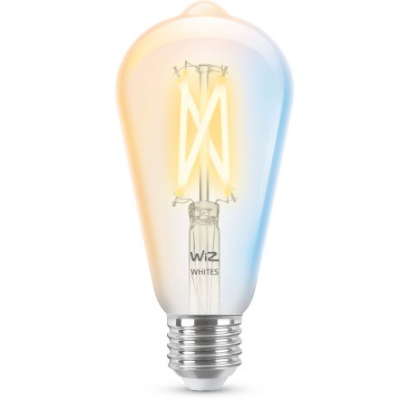 WiZ -  ST64 Clear bulb E27 Tunable white - Smart Home
