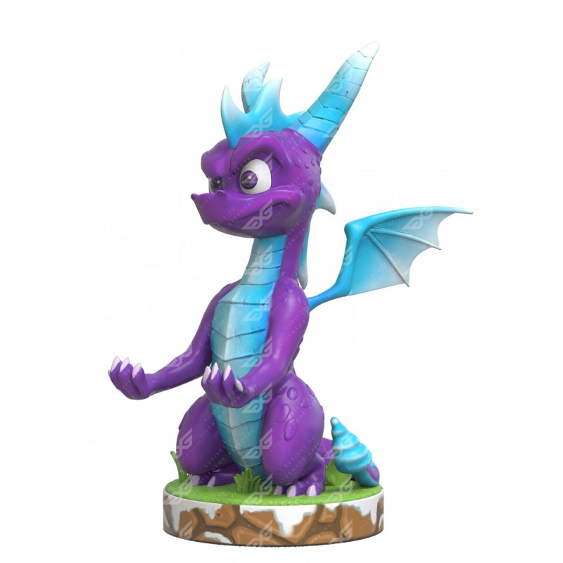Exquisite Gaming Cable Guys Spyro Passive holder Gaming controller, Mobile phone/Smartphone Blue, Purple