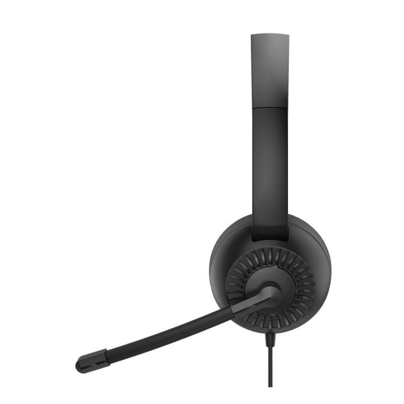 Speedlink METIS USB-Stereo-Headset, 3,5 mm Klinke mit USB-Soundkarte, schwarz