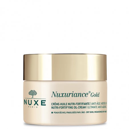 NUXE Nutri-fortifying Oil-cream Nuxuriance Gold Day cream Decollete, Face, Neck 50 ml
