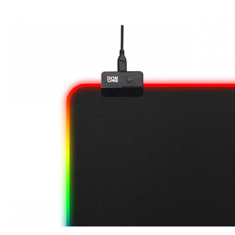 Don One MP450 RGB Tapis de souris de jeu Noir