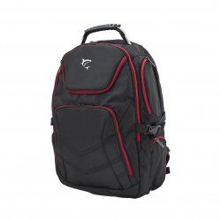 White Shark Dark Nomad backpack Sports backpack Black, Red Polyester