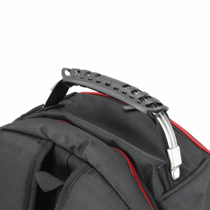 White Shark Dark Nomad backpack Sports backpack Black, Red Polyester