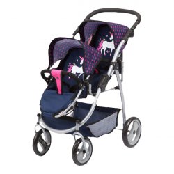 Bayer - Twin Pram - Navy (26554AA)