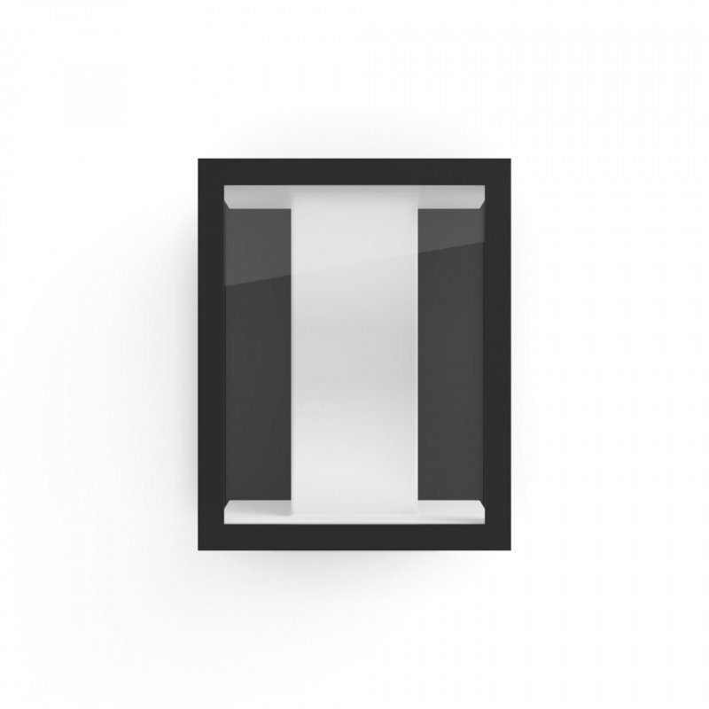 Philips compatible Hue - Impress Large Wall Lantern  Outdoor - White & Color Ambiance