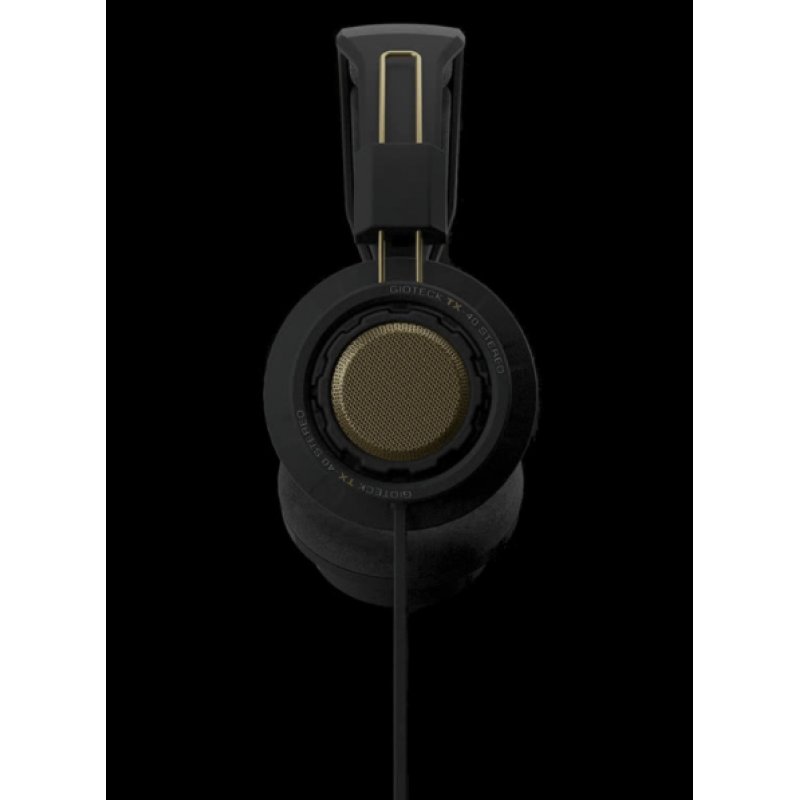 Gioteck TX-40S Casque Avec fil Arceau Jouer Noir, Bronze