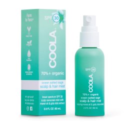 Coola LLC Classic Organic Scalp & Hair Mist SPF 30, 60 ml Sunscreen spray Adults