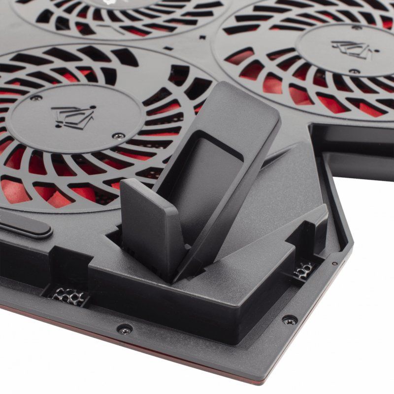 White Shark Ice Wizard notebook cooling pad 43.9 cm (17.3") 2400 RPM Black, Red