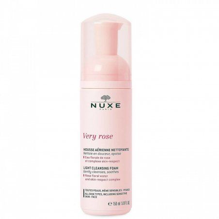 NUXE Mousse Aérienne Nettoyante, Very Rose 150 ml