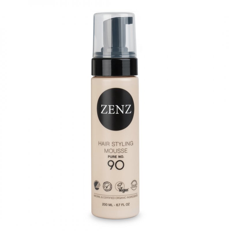 ZENZ Organic No.90 Volume Mousse Pure Hair mousse 200 ml Volumizing