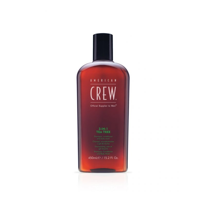 American Crew compatible - Hair&Body 3-in-1 Tea Tree Shampoo 450 ml