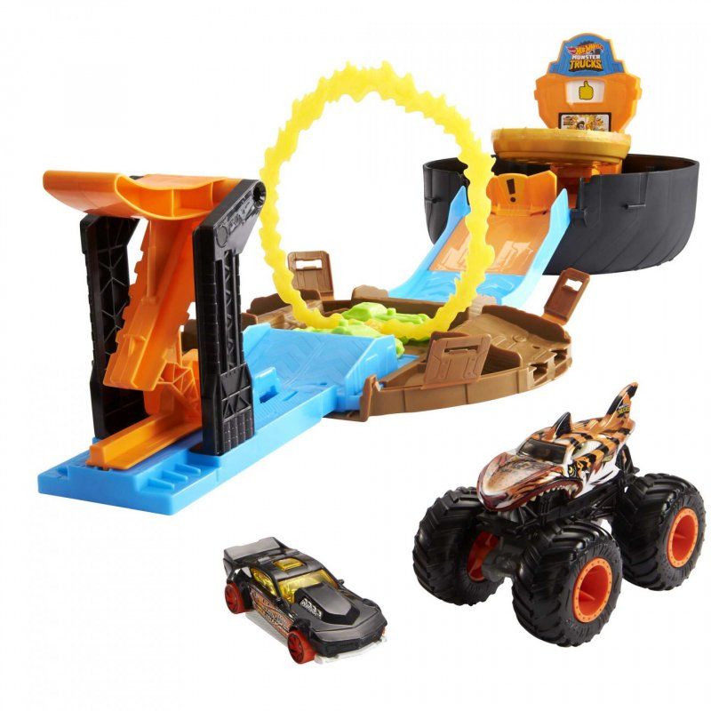 Hot Wheels - Monster Trucks Stunt Tire Playset (GVK48)