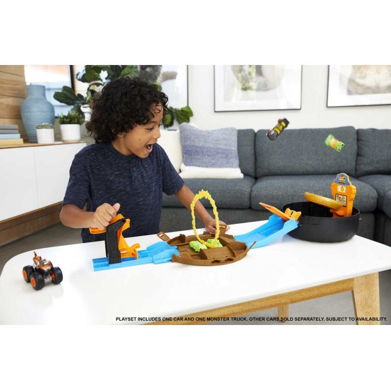 Hot Wheels Monster Trucks Coffret Arène Roue