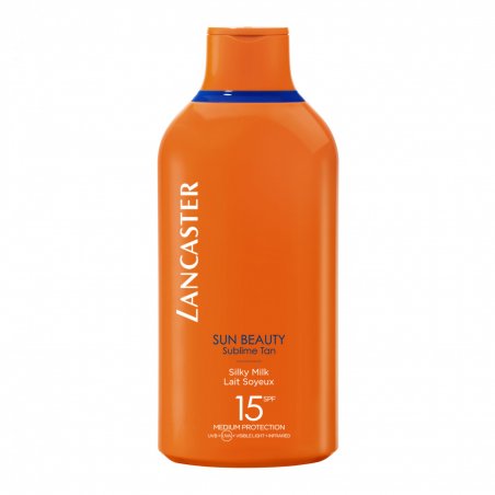 Lancaster compatible - SUN BEAUTY Silky Milk SPF15 - 400 ml (BIG SIZE)