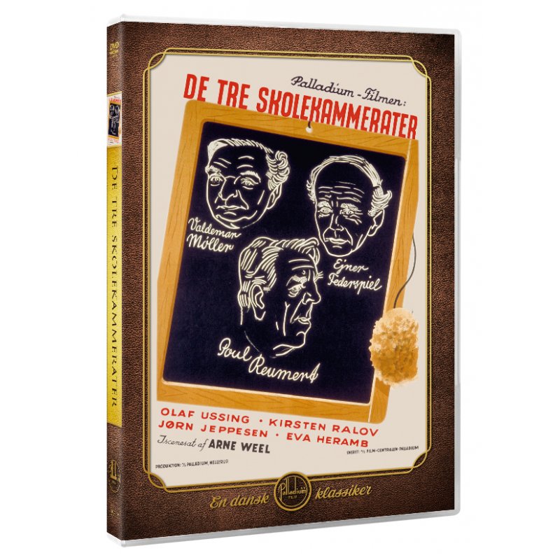 Soul Media De tre skolekammerater DVD Danois
