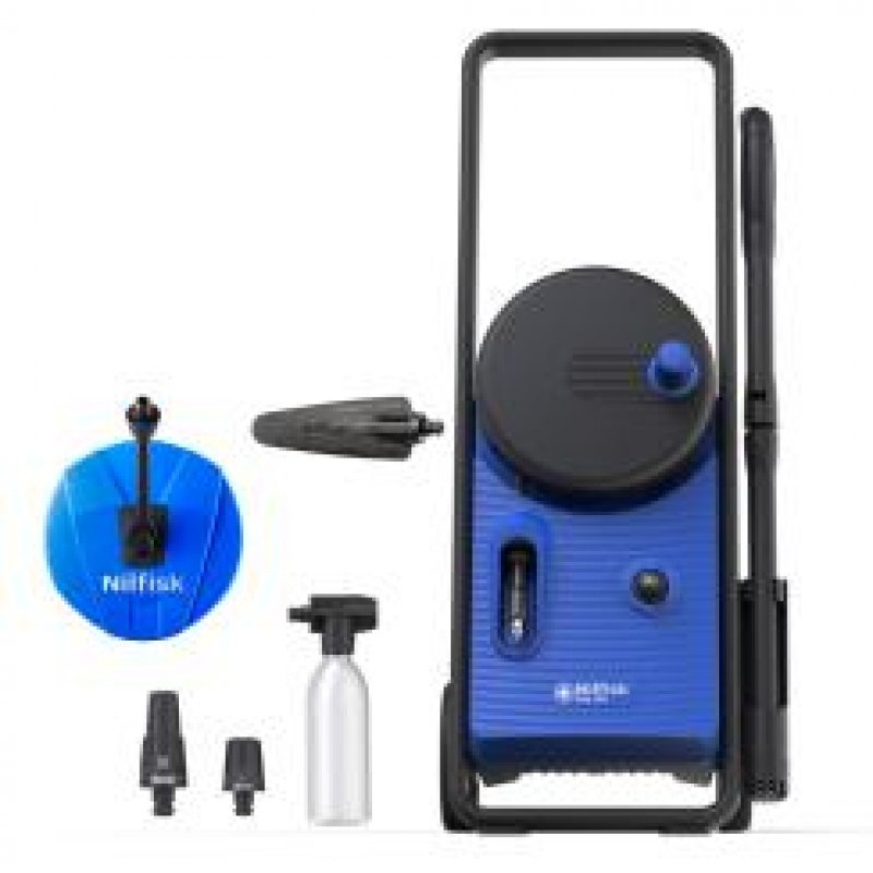 Nilfisk CORE 140 pressure washer Upright Electric 474 l/h Black, Blue