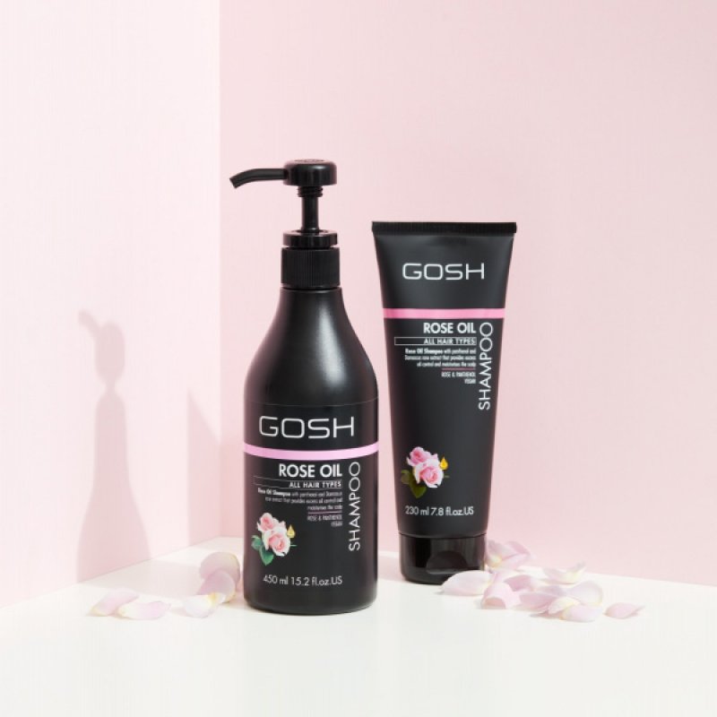 GOSH - Rose Oil Shampoo 450 ml