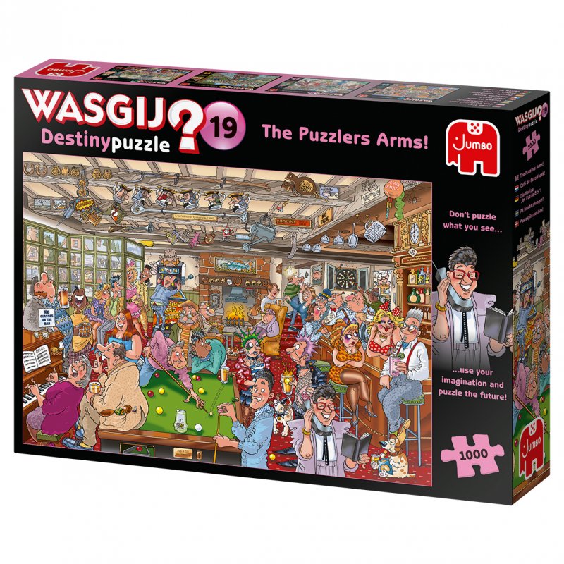 Wasgij 1000 - Wasgig Destiny 19 - La taverne des deux puzzles