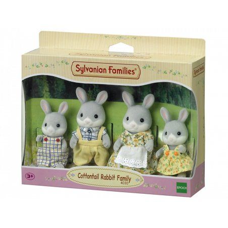 Sylvanian Families Cottontail Rabbit Family