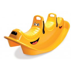 Dantoy Happy dog baby rocker/bouncer Yellow
