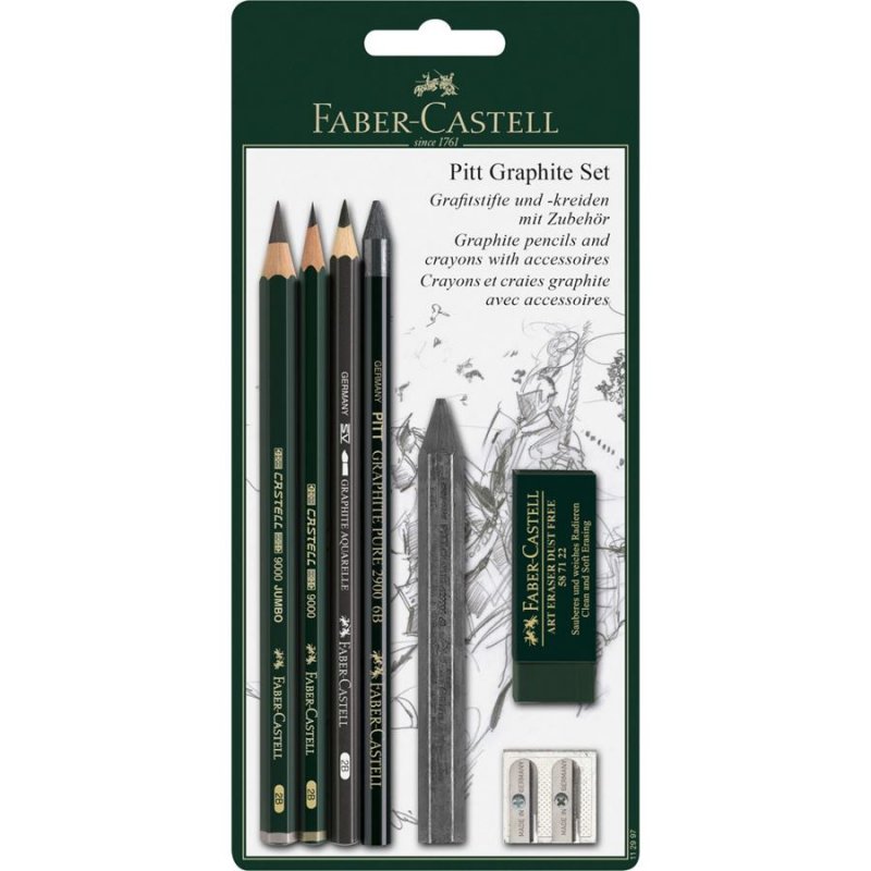 Faber-Castell 112997 graphite pencil Multi 7 pc(s)