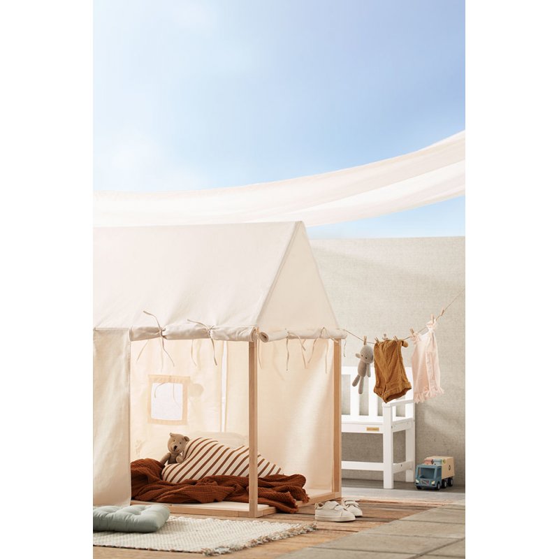 Kids Concept - Play House Tent - Off White (1000473)