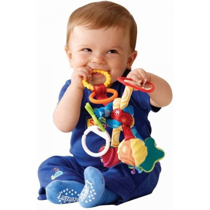 Lamaze Tug play knot jouet pour bébé accroché