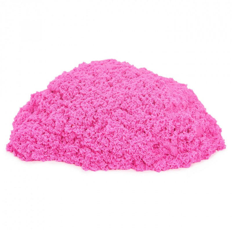 Kinetic Sand , Crystal Pink 2lb Bag of All-Natural Shimmering Play Sand for Squishing, Mixing and Molding, Sensory Toys 