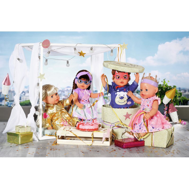 BABY born Happy Birthday Guest Ensemble d'habits de poupée