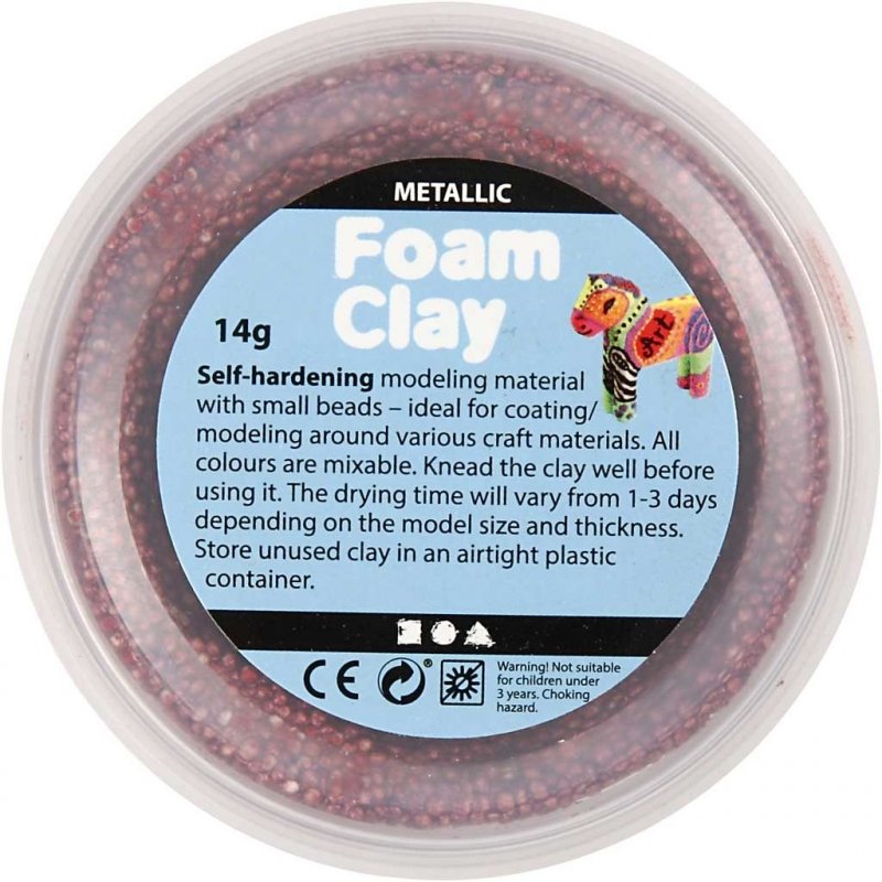 Foam Clay - Metallic Bright (6 x 14g) (78811)