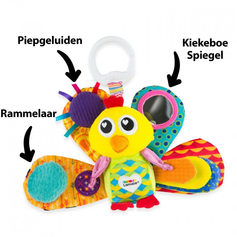 Lamaze Jacque the Peacock jouet pour bébé accroché