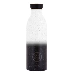 24Bottles Urban Bottle Eclipse Utilisation quotidienne 500 ml Acier inoxydable Noir, Blanc