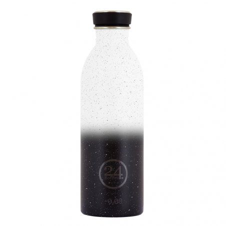 24Bottles Urban Bottle Eclipse Utilisation quotidienne 500 ml Acier inoxydable Noir, Blanc